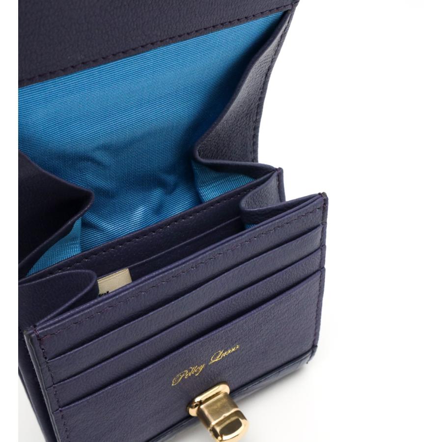 Pelley Lusso ペレリールッソ クロコダイル ワニ革 2つ折り財布 : 塚口