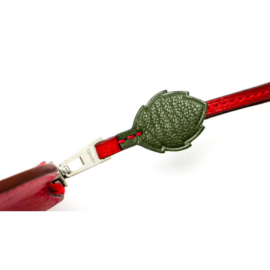 HERMES エルメス イチゴ オーストリッチ トゥッティフルッティ HERMES エルメス イチゴ オーストリッチ トゥッティフルッティ