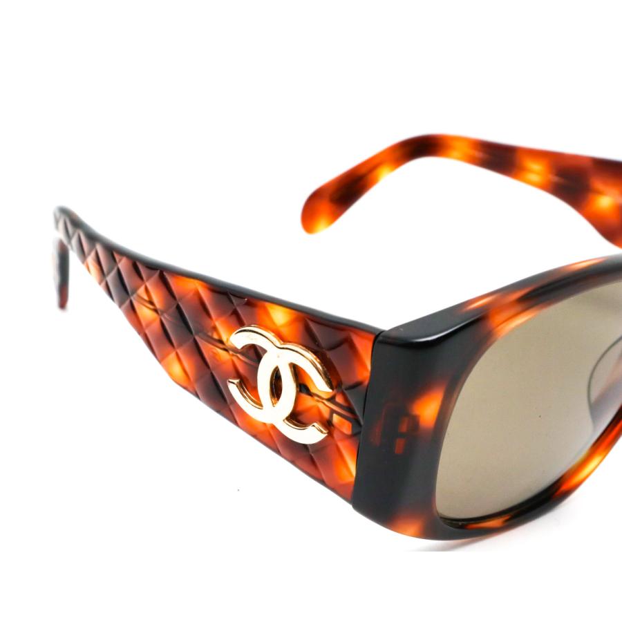 【極美品】 CHANEL シャネル サングラス ココマーク べっ甲風 CHANEL（シャネル） 良品◎CHANEL 04151 91235 ココマーク べっ甲柄