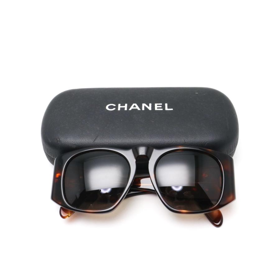 CHANEL シャネル サングラス ココマーク べっ甲調 CHANEL（シャネル） ココマーク べっ甲調 サングラス : 塚口丸十質舗