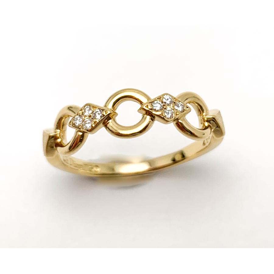 DIOR ディオール ダイヤ付き k18 750 リング Christian Dior（クリスチャン・ディオール） DIOR ディオール 750 18