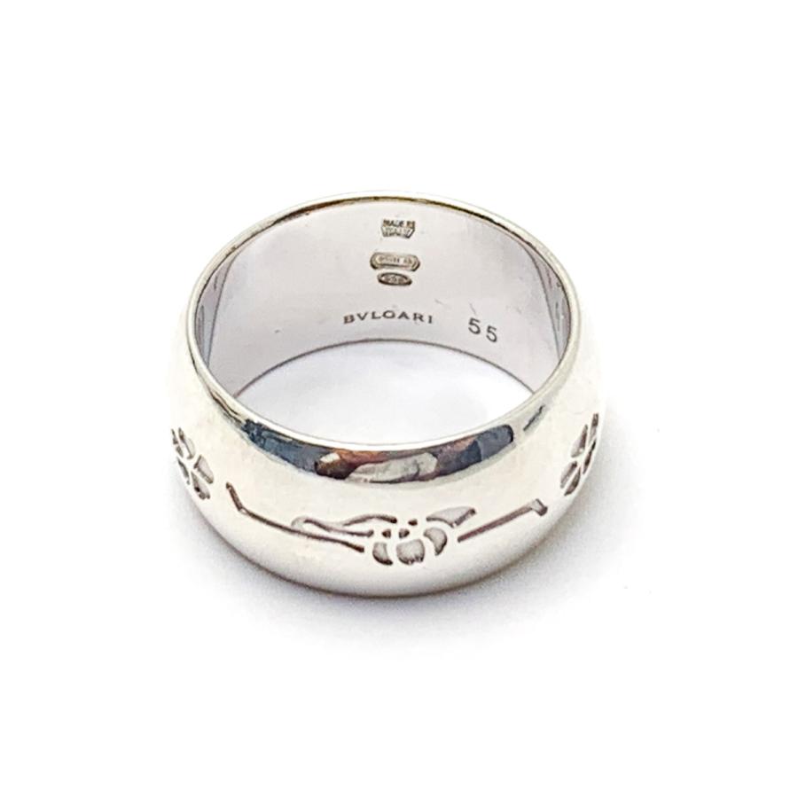 BVLGARI ブルガリ SV925 シルバー セーブザチルドレン リング 指輪 55