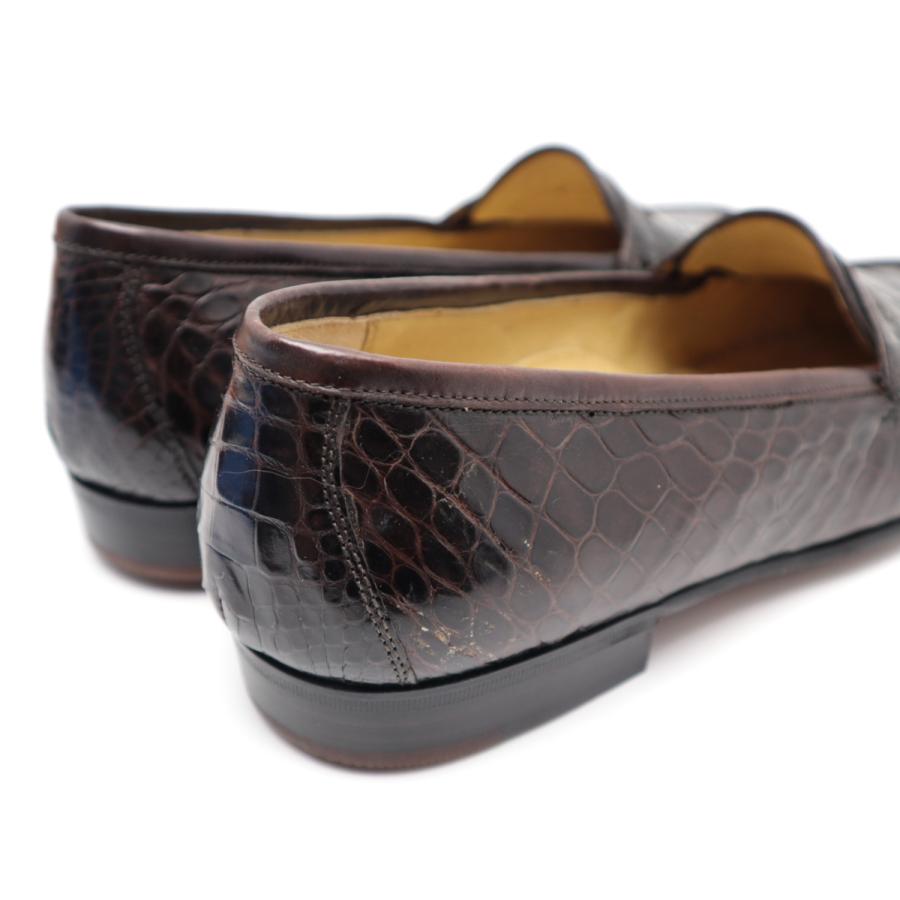 COLE HAAN コールハーン ワニ革 クロコダイル アリゲーター COLE HAAN コールハーン ワニ革 クロコダイル アリゲーター