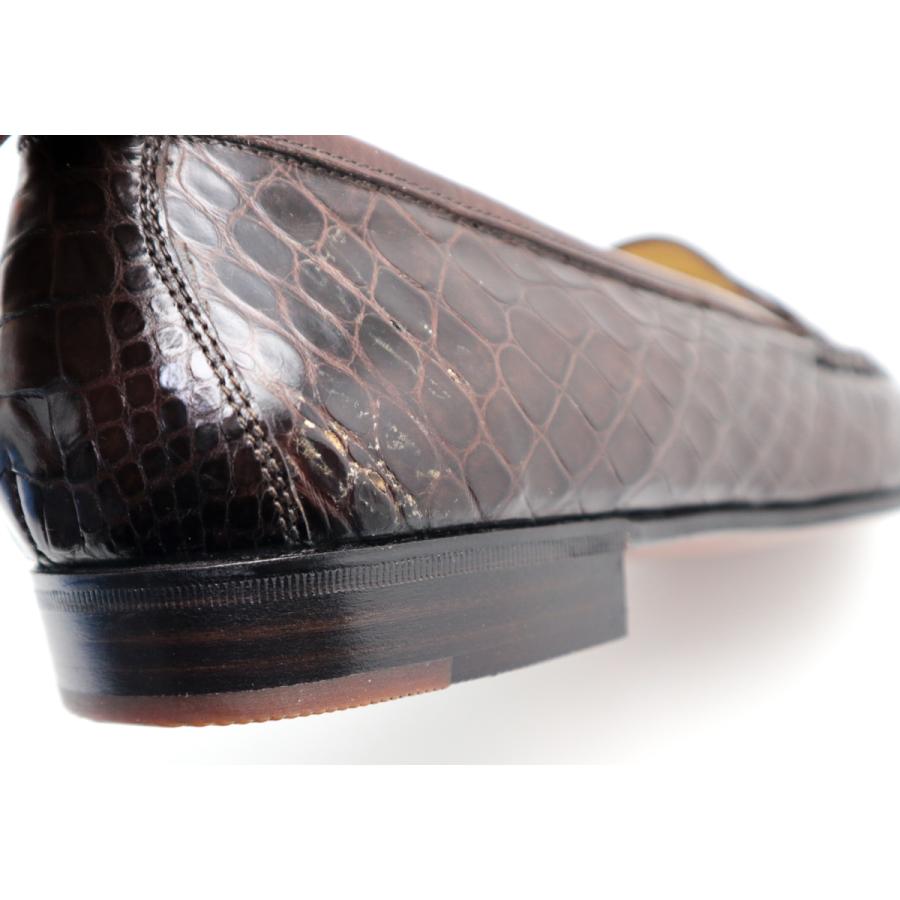 COLE HAAN コールハーン ワニ革 クロコダイル アリゲーター COLE HAAN コールハーン ワニ革 クロコダイル アリゲーター
