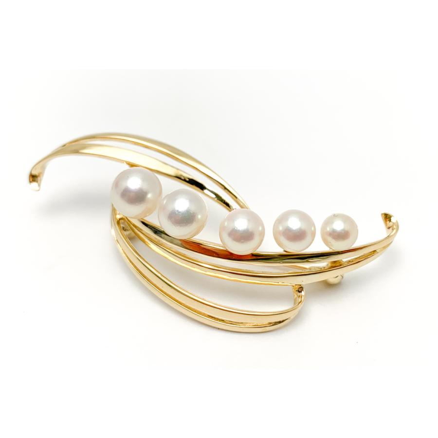 MIKIMOTO（ミキモト） K14 14金イエローゴールド アコヤパール