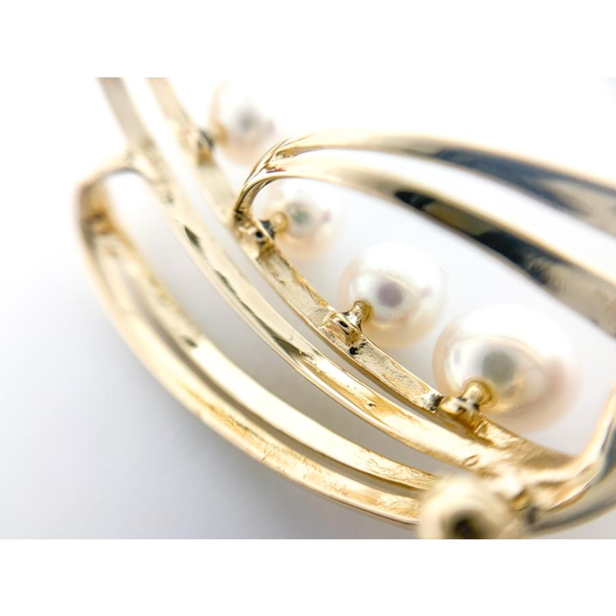 MIKIMOTO（ミキモト） K14 14金イエローゴールド アコヤパール
