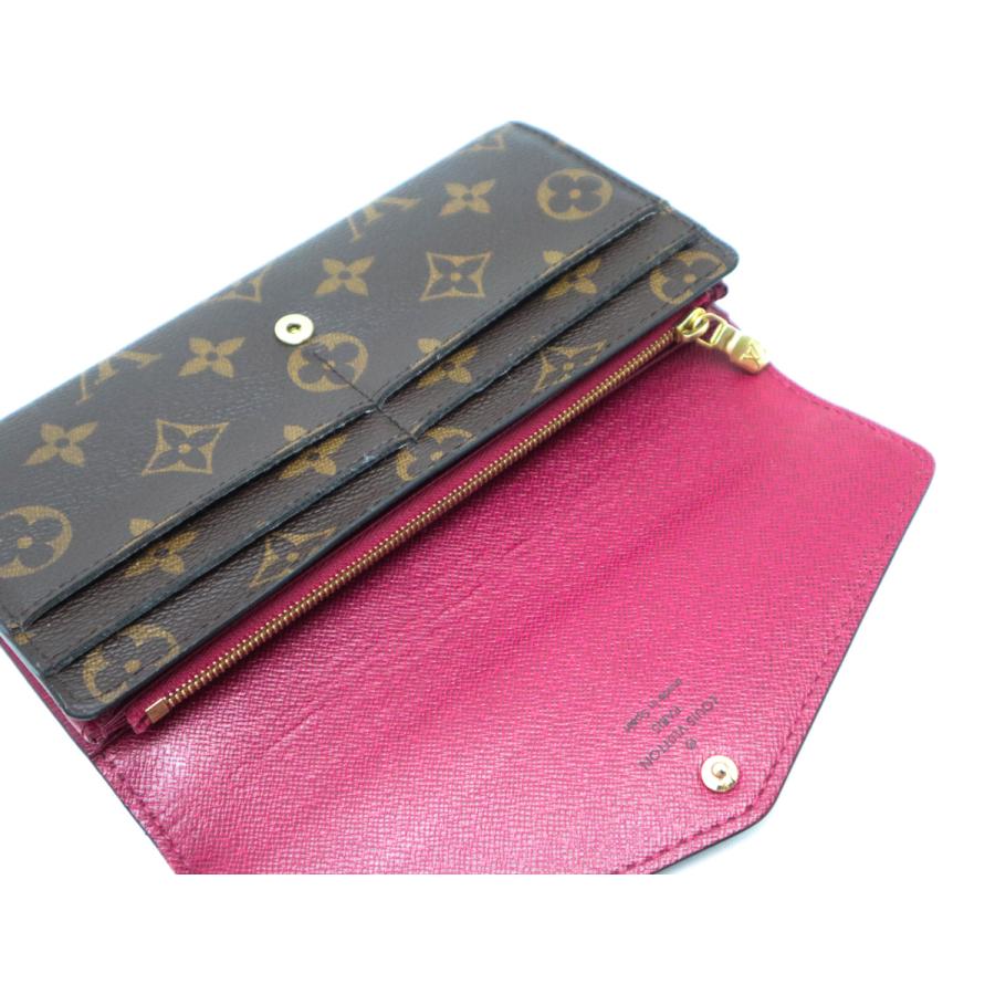 ✨極上美品✨ルイヴィトン❣モノグラム ポルトフォイユ ジュリエット　フューシャ 新型】ルイヴィトン ポルトフォイユジュリエット モノグラム