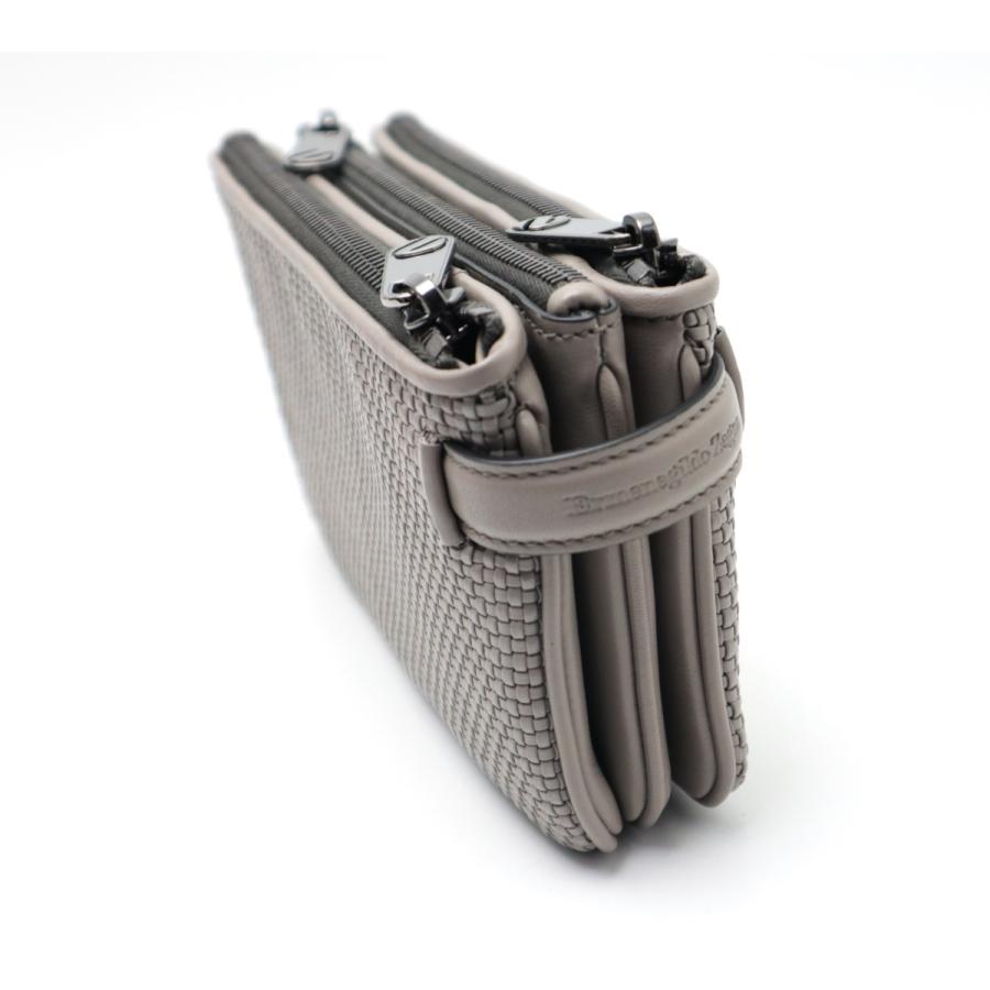 ZEGNA Ermenegildo Zegna エルメネジルド ゼニア レザートリプル ZEGNA Ermenegildo Zegna エルメネジルド ゼニア レザートリプル