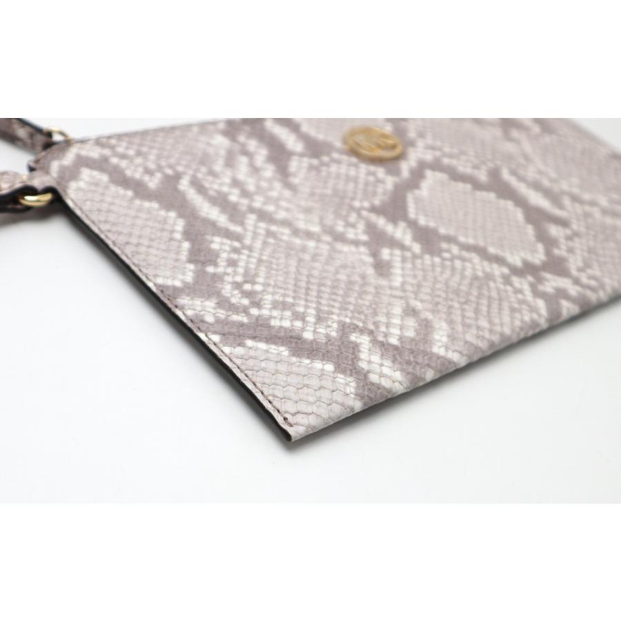 【お値下げ】マイケルコース パイソン柄 2wayクラッチバック、ショルダーバッグ マイケルコース Michael michael kors ハンドバッグ ショルダー 2WAY