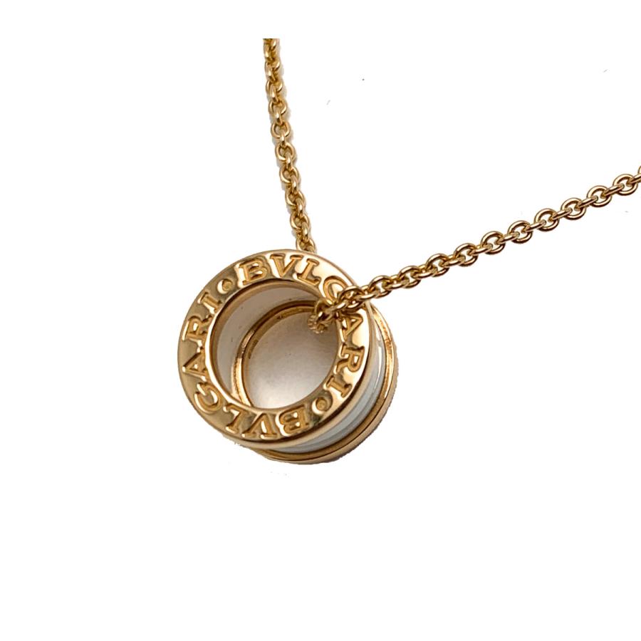 BVLGARI ブルガリ 750 18金ピンクゴールド B-ZERO1 ビーゼロワン 白