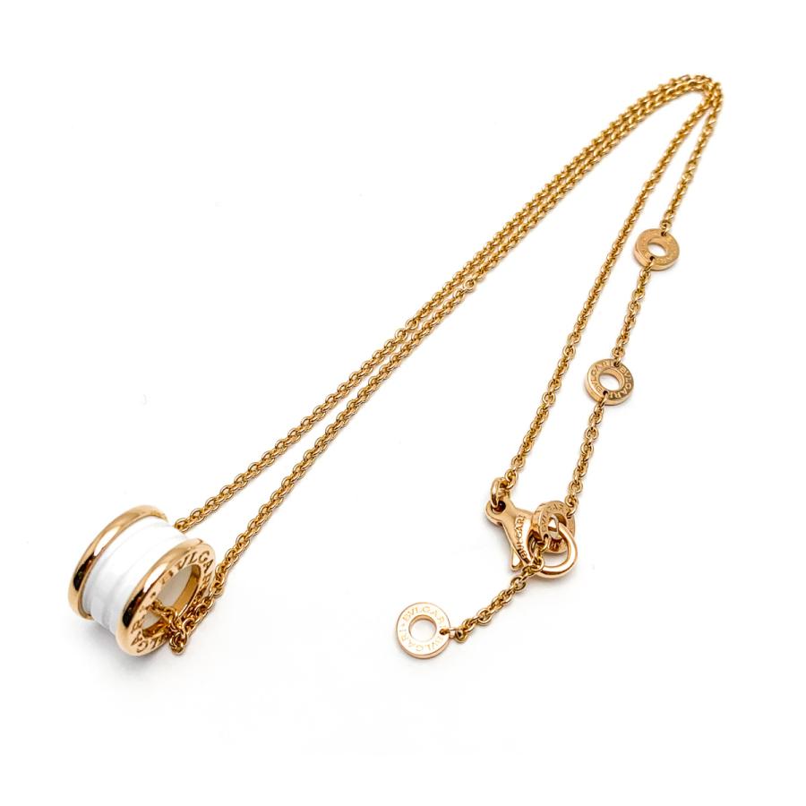 BVLGARI（ブルガリ） 750 18金ピンクゴールド B-ZERO1 ビーゼロワン 白