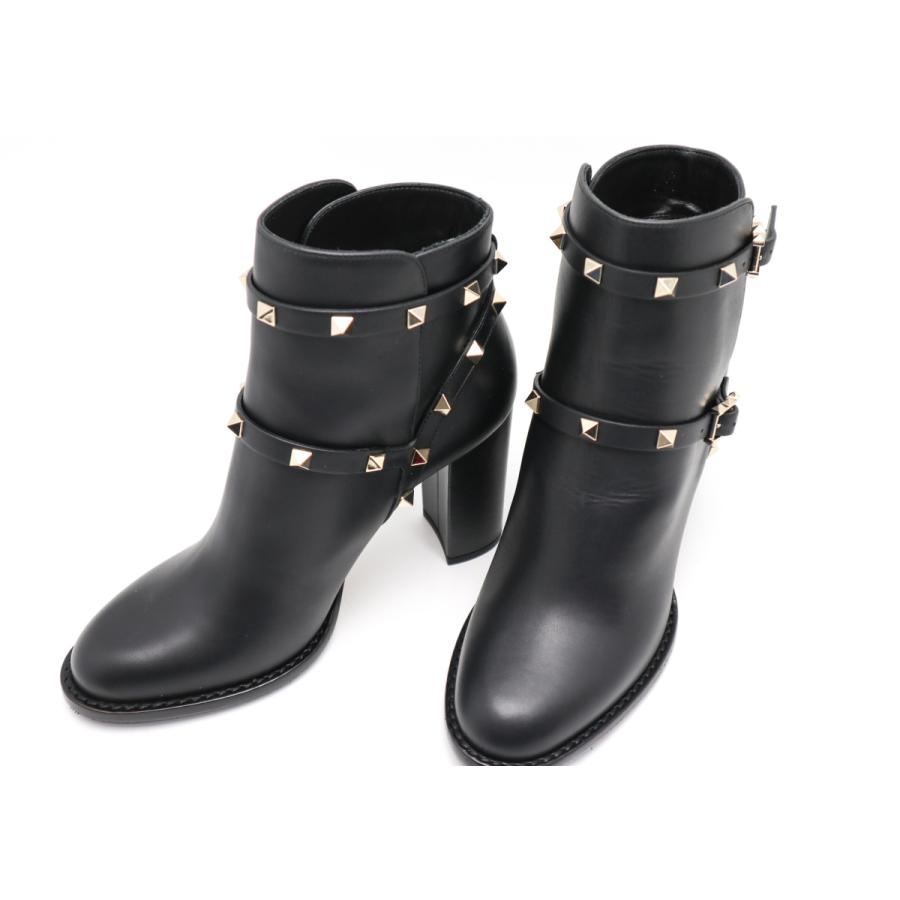 VALENTINO ヴァレンティノ ロックスタッズ アンクルブーツ VALENTINO ヴァレンティノ ロックスタッズ アンクルブーツ