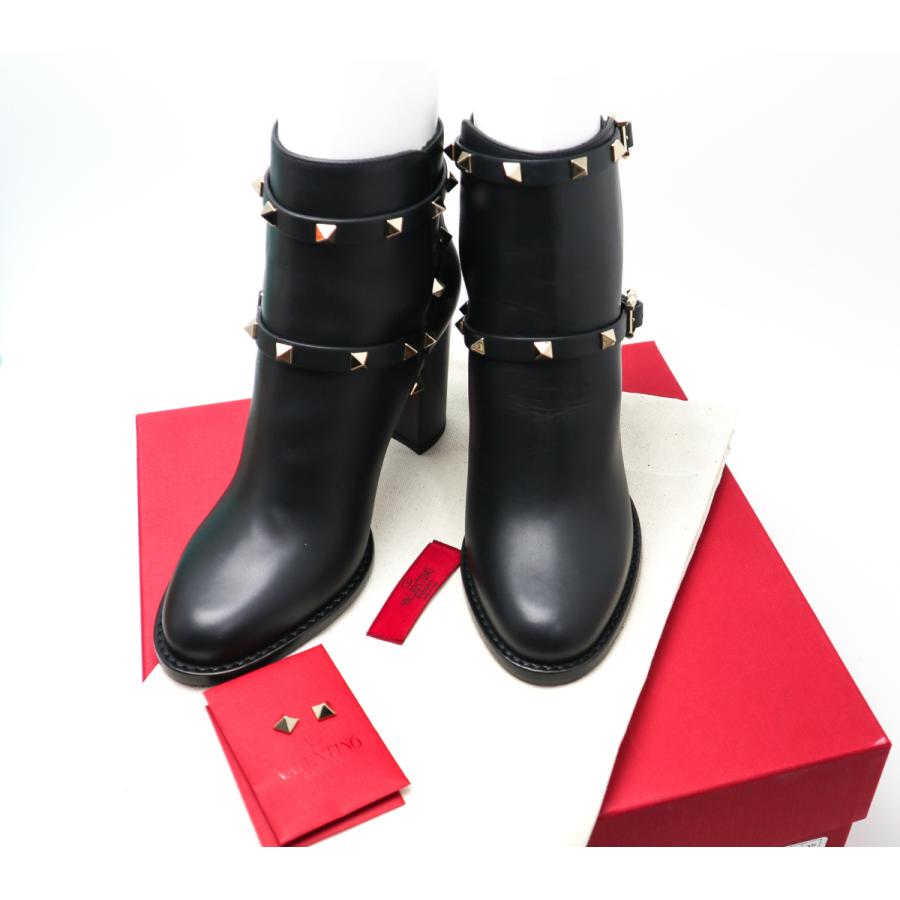 VALENTINO ヴァレンティノ ロックスタッズ アンクルブーツ