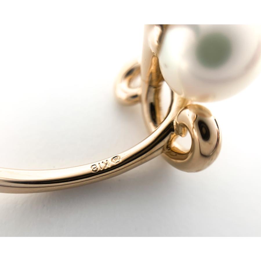 MIKIMOTO（ミキモト） K18 18金ピンクゴールド アコヤパール 真珠 約