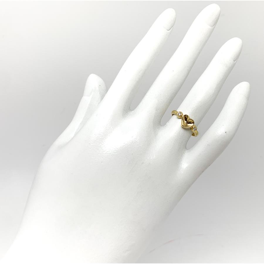 Tiffany & Co. エルサ・ペレッティ ダイヤモンドリング エルサ・ペレッティ ウェーブ シングルロウ リング ダイヤモンド 18K