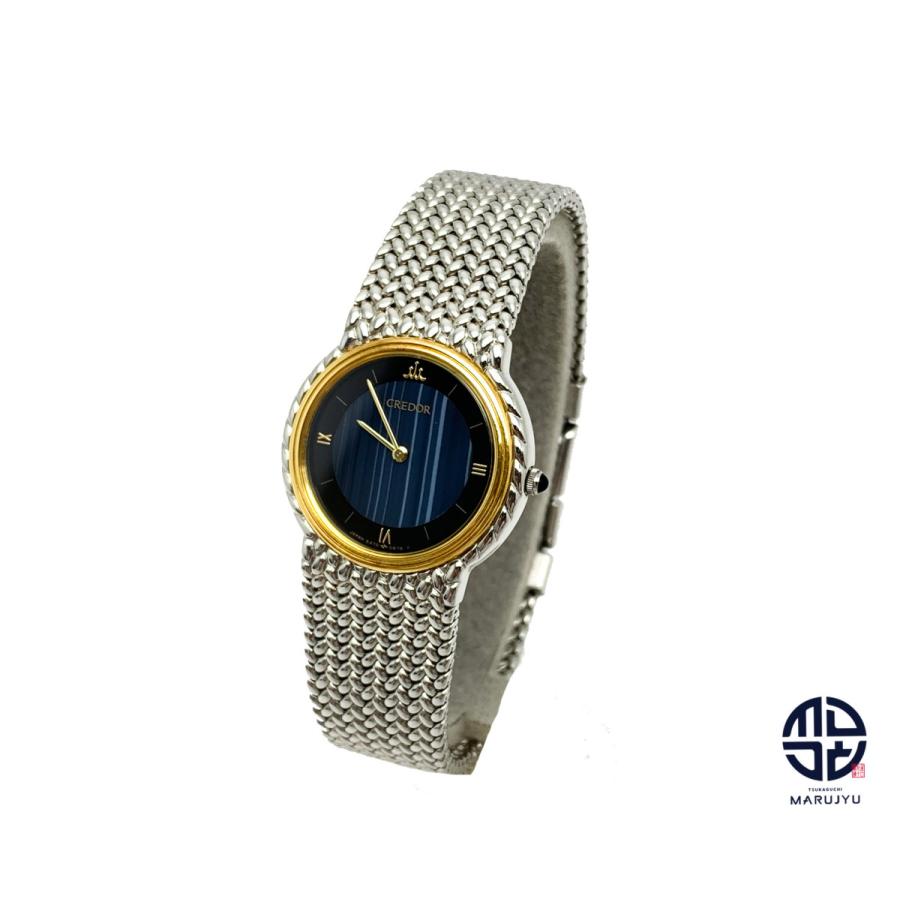 CREDOR SEIKO セイコー クレドール 5A70-0260 ステンレス 18KTベゼル