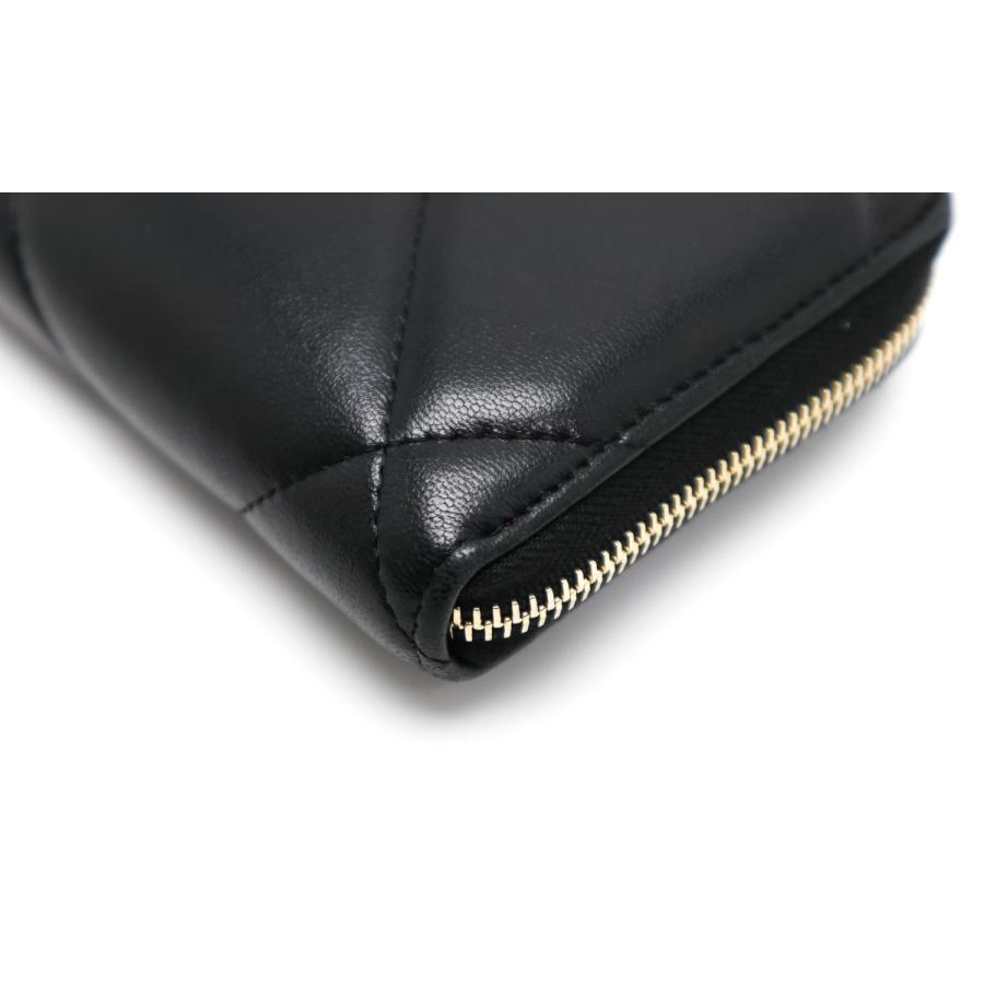 CHANEL（シャネル） 19 ナインティーン ラムスキン ブラック ゴールド