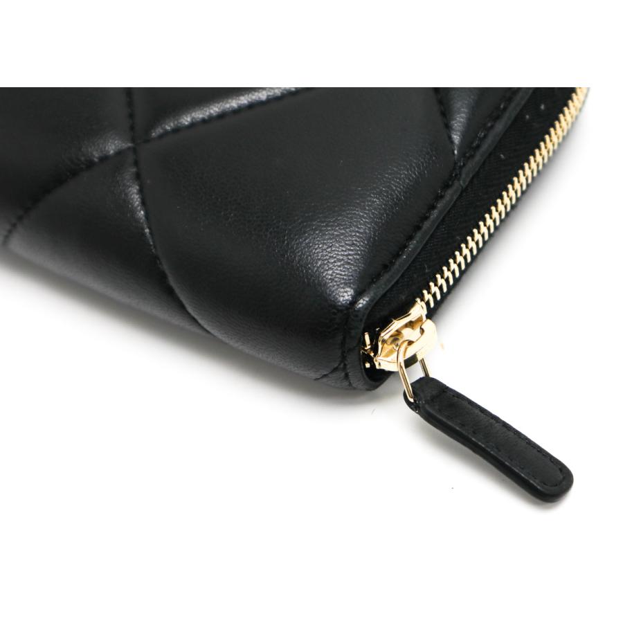 CHANEL（シャネル） 19 ナインティーン ラムスキン ブラック ゴールド