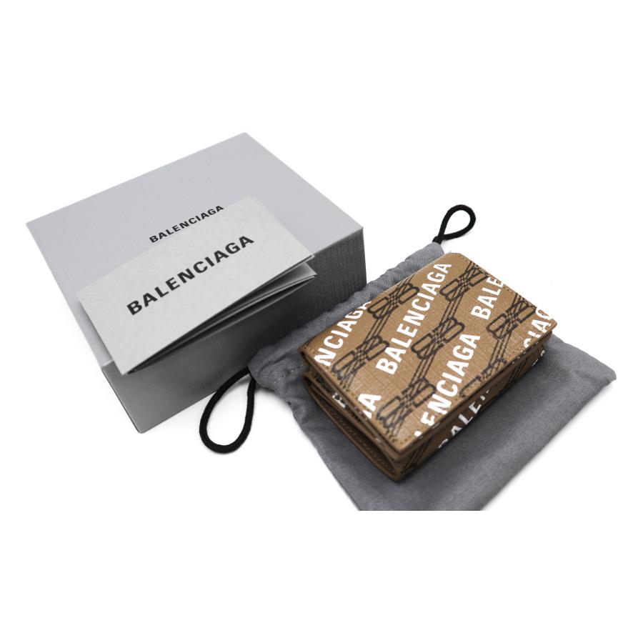 BALENCIAGA バレンシアガ BBモノグラム 3つ折り財布 キャッシュ BALENCIAGA バレンシアガ BBモノグラム 3つ折り財布 キャッシュ