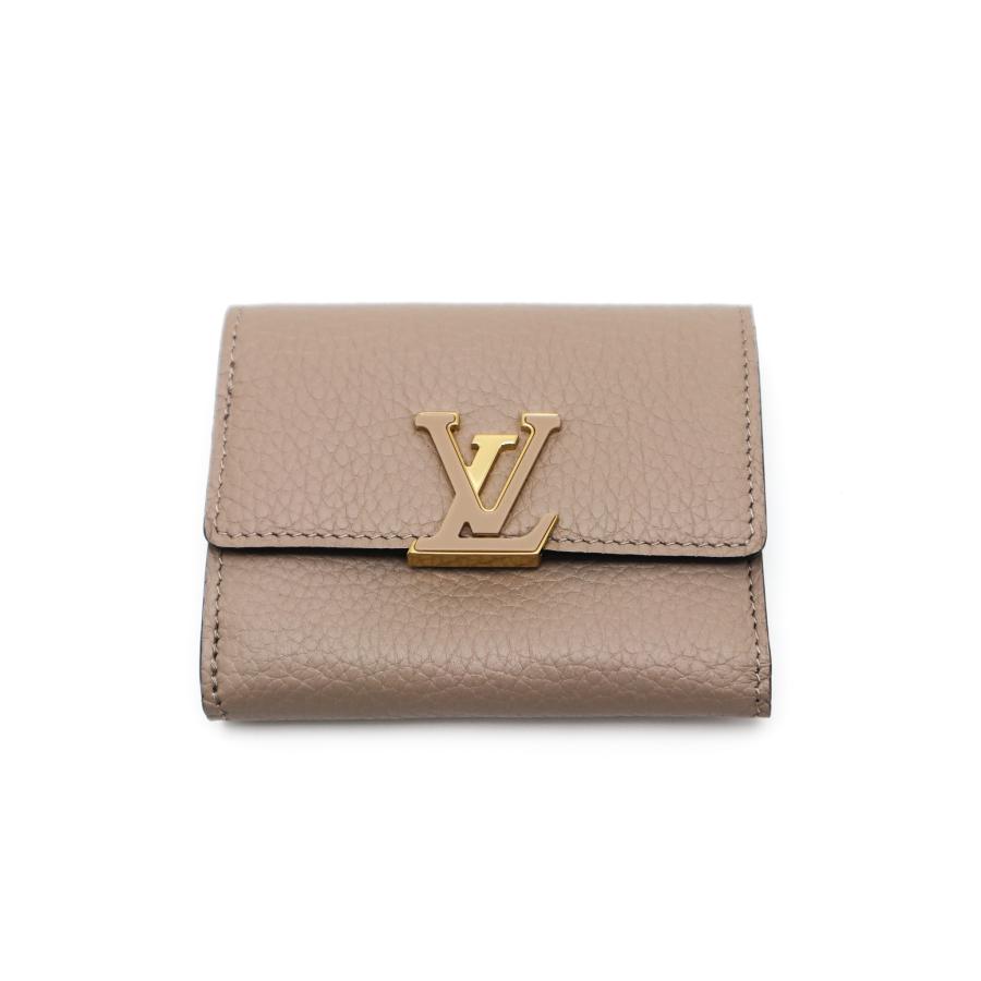ルイヴィトン　トリヨンレザー ポルトフォイユカプシーヌ　財布 LOUIS VUITTON（ルイ・ヴィトン） トリヨンレザー ガレ ポルトフォイユ