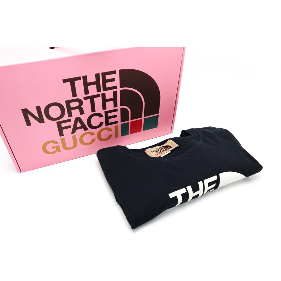 GUCCI x THE NORTH FACE グッチ x ノースフェイス コラボ 黒 ブラック Tシャツ 半袖 服 Sサイズ アパレル｜marujyu78-brand｜10