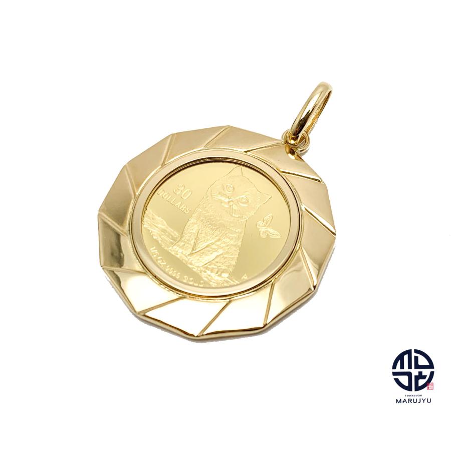 K24 K18 24金 18金イエローゴールド エリザベス2世 ツバルコイン 30ドル 1/5オンス 2020年 金貨 コイン ペンダント チャーム  約12.5g : 塚口丸十質舗 Yahoo!ショップ - 通販 - Yahoo!ショッピング