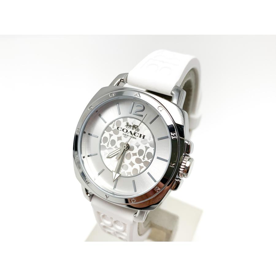 COACH コーチ CA.64.7.95.1615 ステンレス ホワイト ラバー COACH コーチ CA.64.7.95.1615 ステンレス ホワイト ラバー