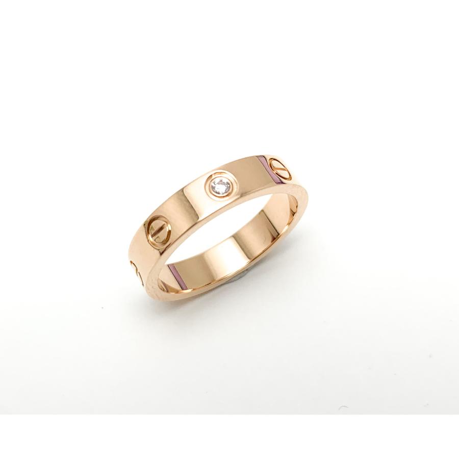 Cartier（カルティエ） 750 18金ピンクゴールド ダイヤ ミニラブ 