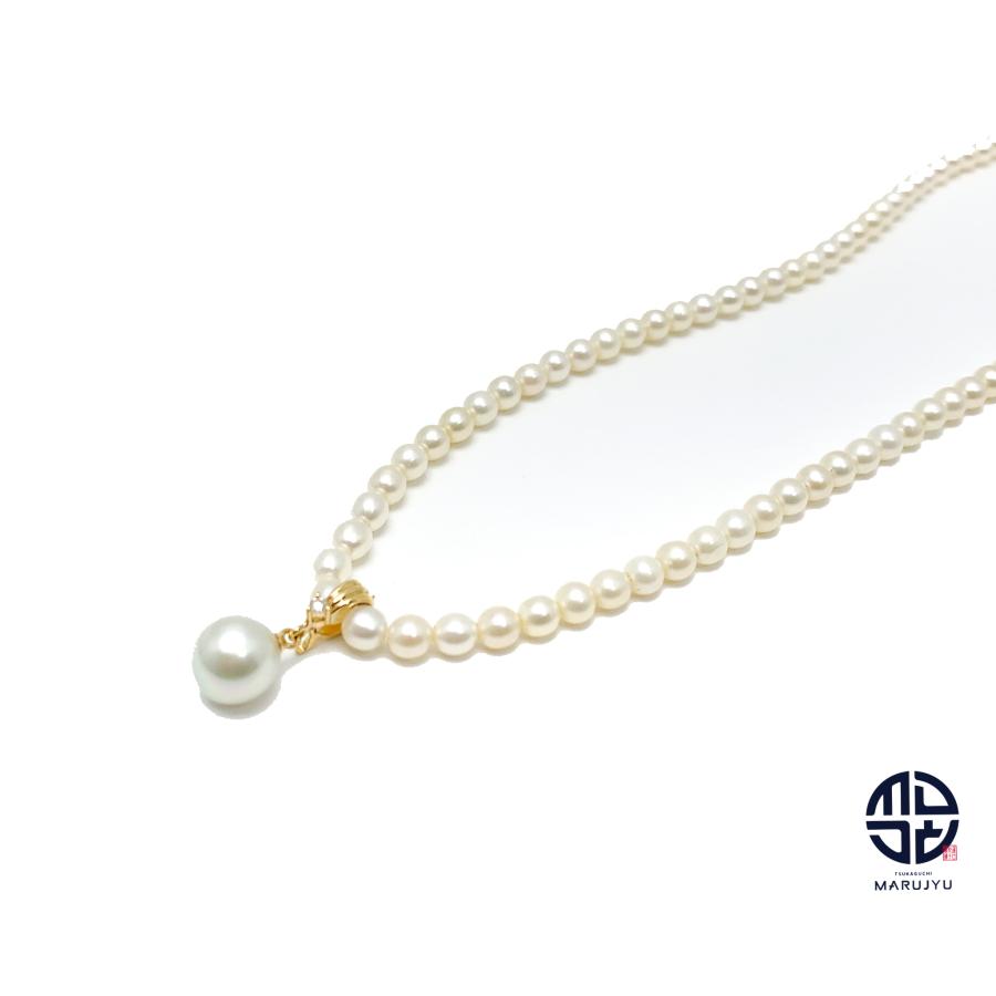 TASAKI 田崎 タサキ K18 18金イエローゴールド SV シルバー アコヤ