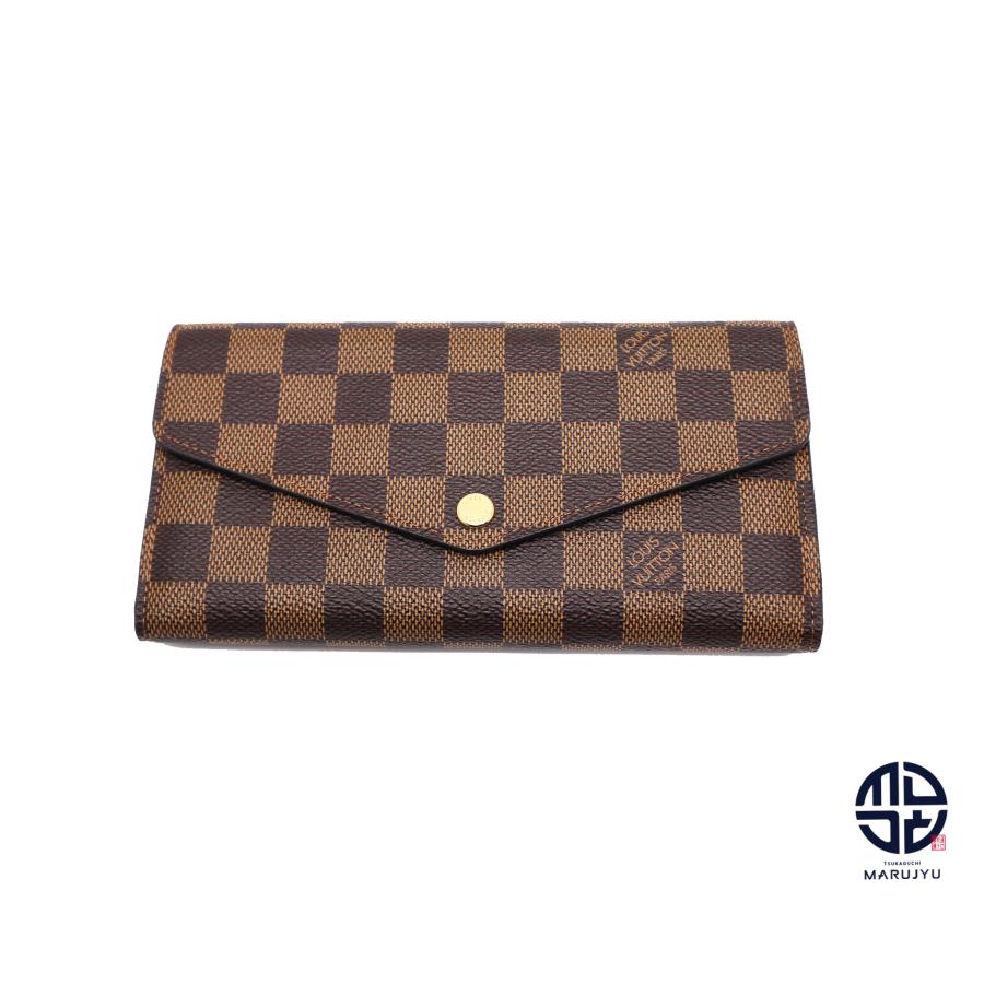 LOUIS VUITTON ルイヴィトン ダミエ ポルトフォイユサラ N63209 長財布  