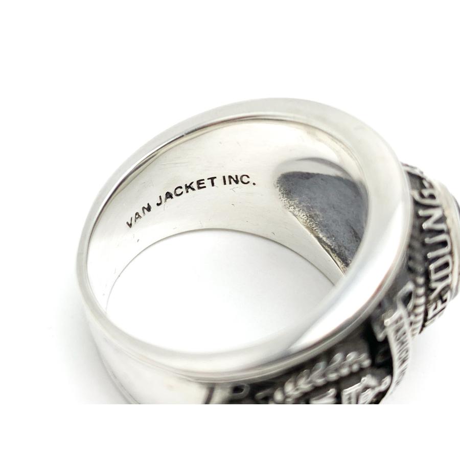 VAN JACKET ヴァンジャケット COLLEGE RING SV925 シルバー VAN JACKET ヴァンジャケット COLLEGE RING SV925 シルバー