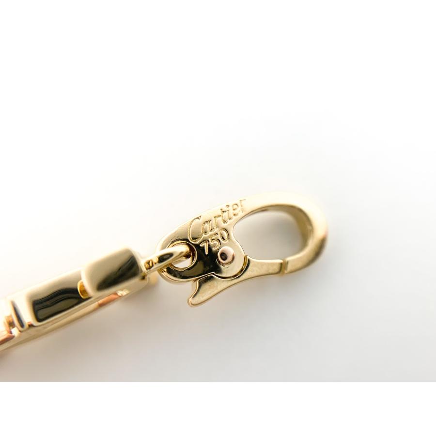 Cartier（カルティエ） 750 YG 18金イエローゴールド ドゥーブルC ロゴ