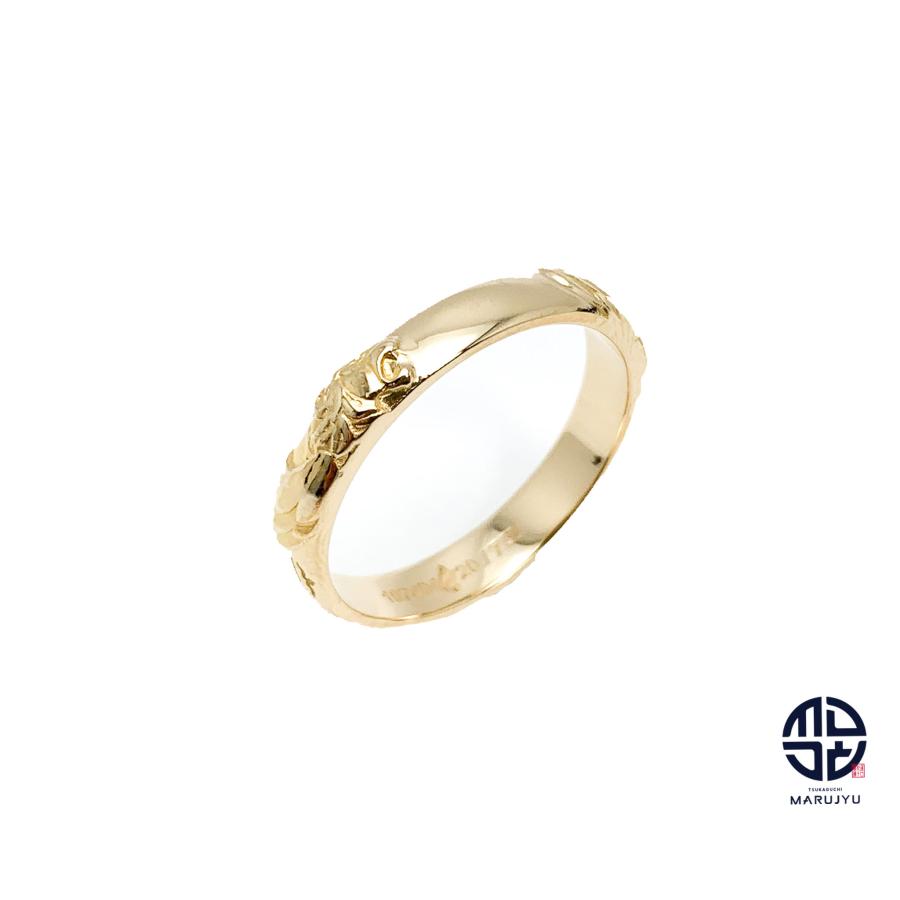 MAGERIT マジェリット 750 K18 18金イエローゴールド デザイン リング