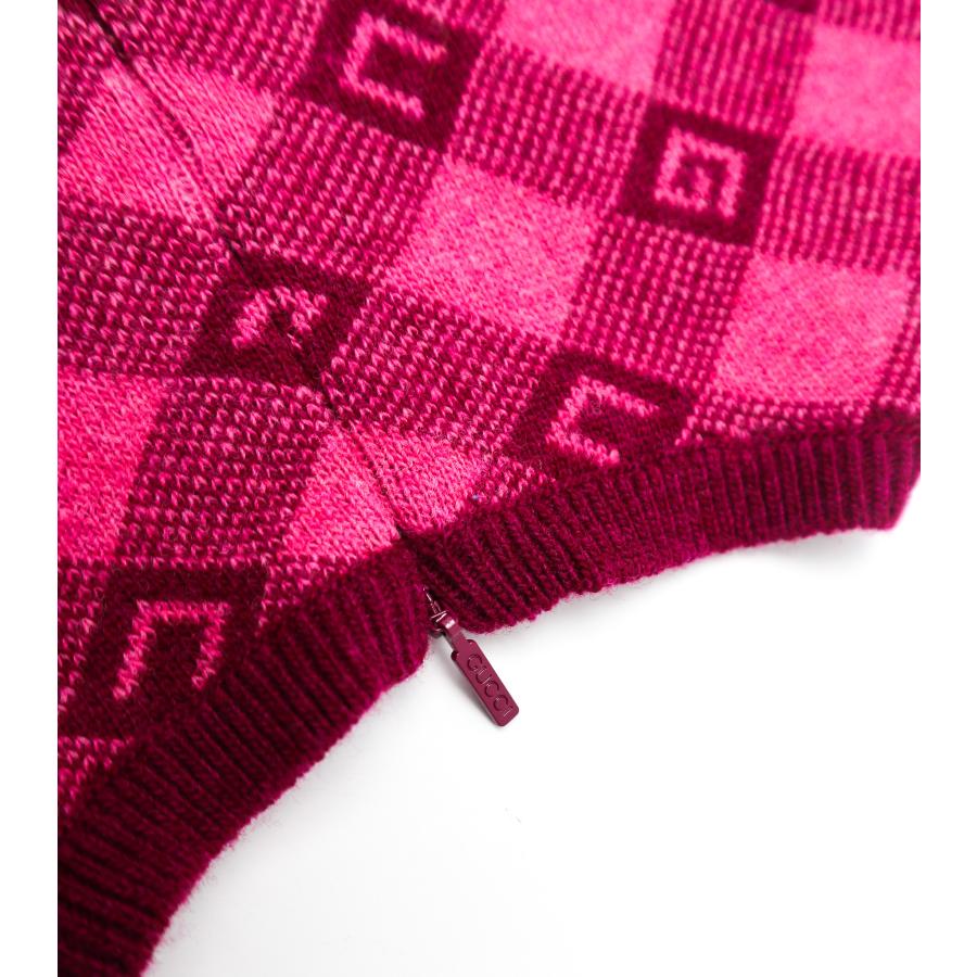 GUCCI グッチ ニット チルドレンズ チェック ワンピース キッズ GUCCI グッチ ニット チルドレンズ チェック ワンピース キッズ