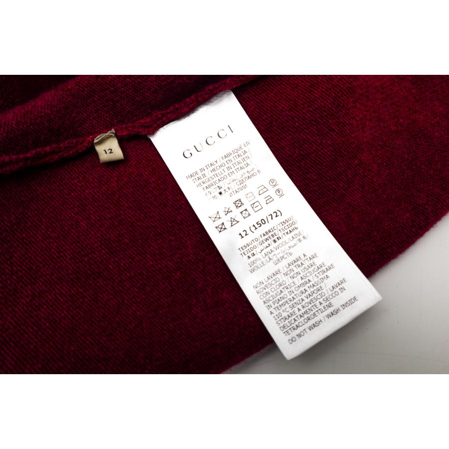 GUCCI グッチ ニット チルドレンズ チェック ワンピース キッズ GUCCI グッチ ニット チルドレンズ チェック ワンピース キッズ