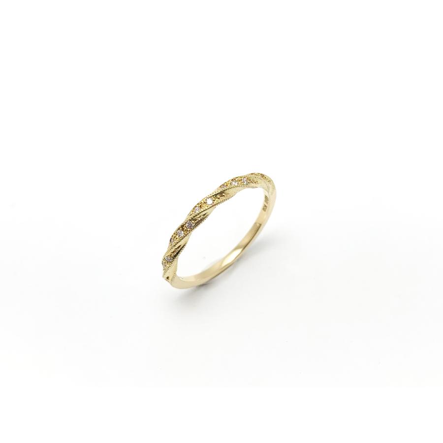 AHKAH アーカー K18 18金イエローゴールド ダイヤ 0.05ct AHKAH アーカー K18 18金イエローゴールド ダイヤ 0.05ct