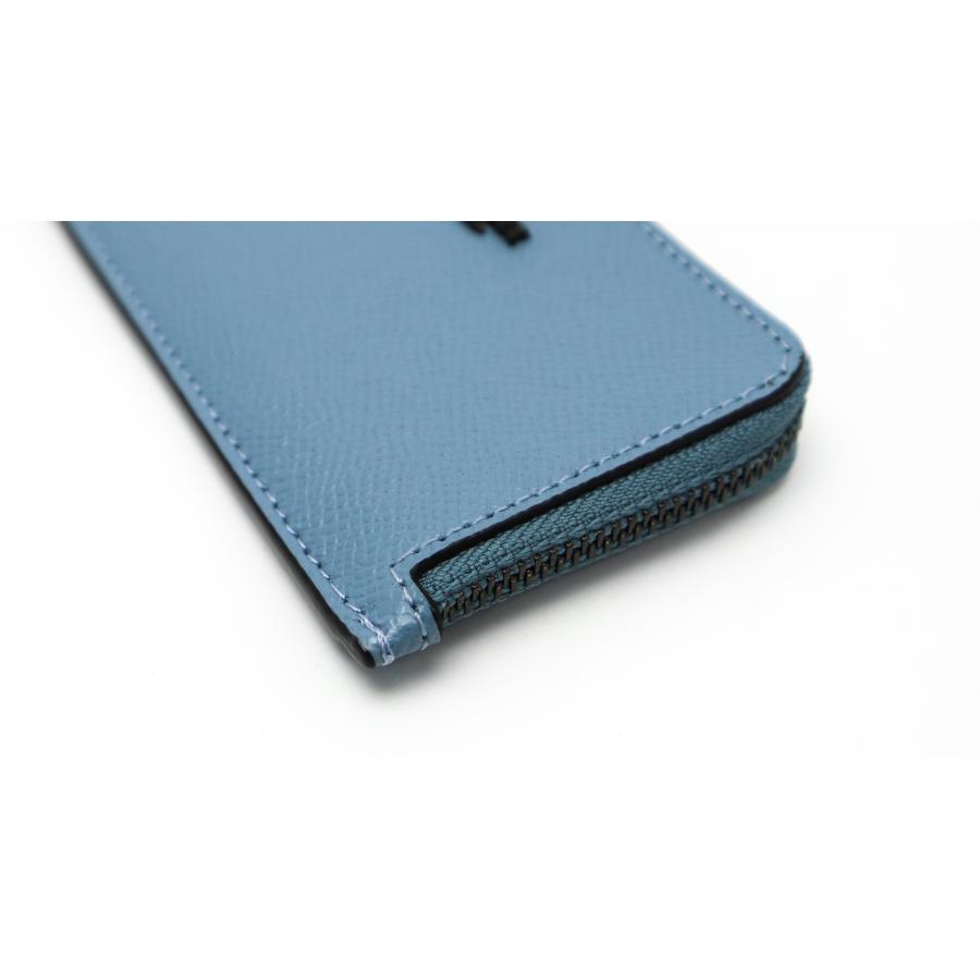 COACH（コーチ） 水色 カードケース 定期入れ 小銭入れ コインケース