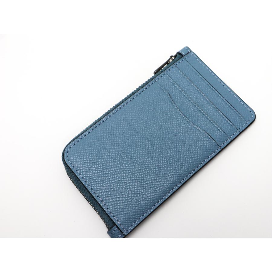 COACH（コーチ） 水色 カードケース 定期入れ 小銭入れ コインケース