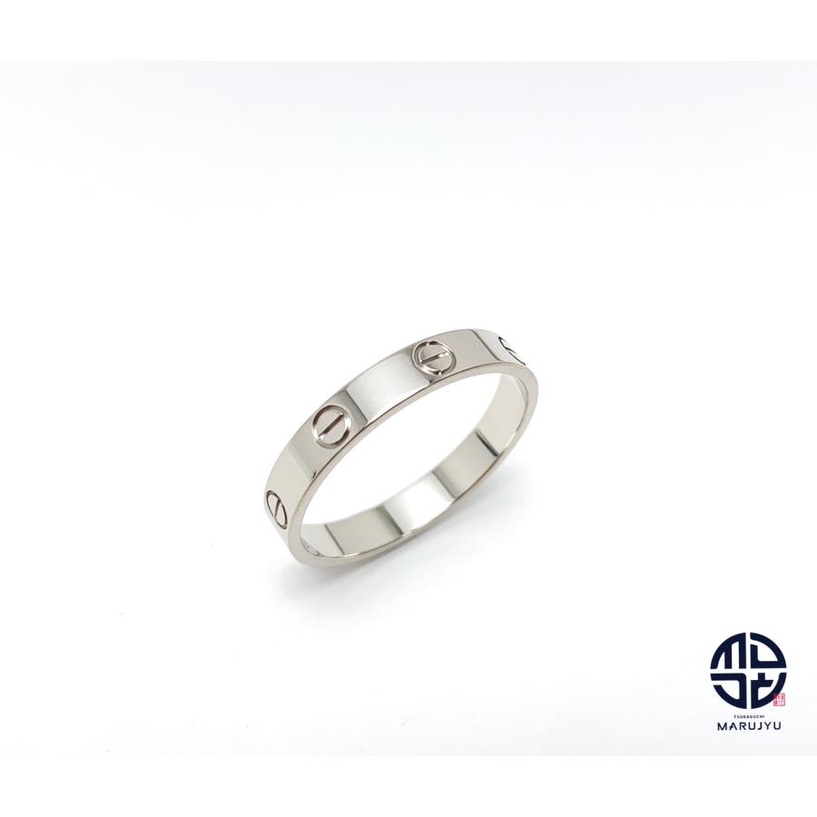 Cartier（カルティエ） 750 18金ホワイトゴールド ミニラブ LOVE 