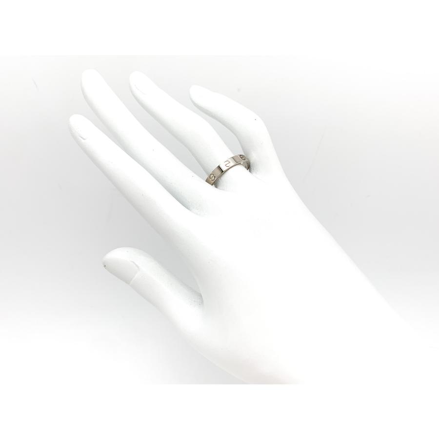 Cartier（カルティエ） 750 18金ホワイトゴールド ミニラブ LOVE 