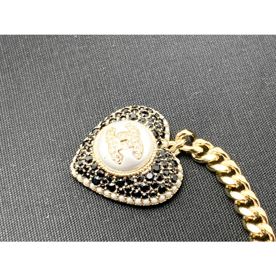 CHANEL（シャネル） チェーンベルト ハート ゴールド金具 ココマーク