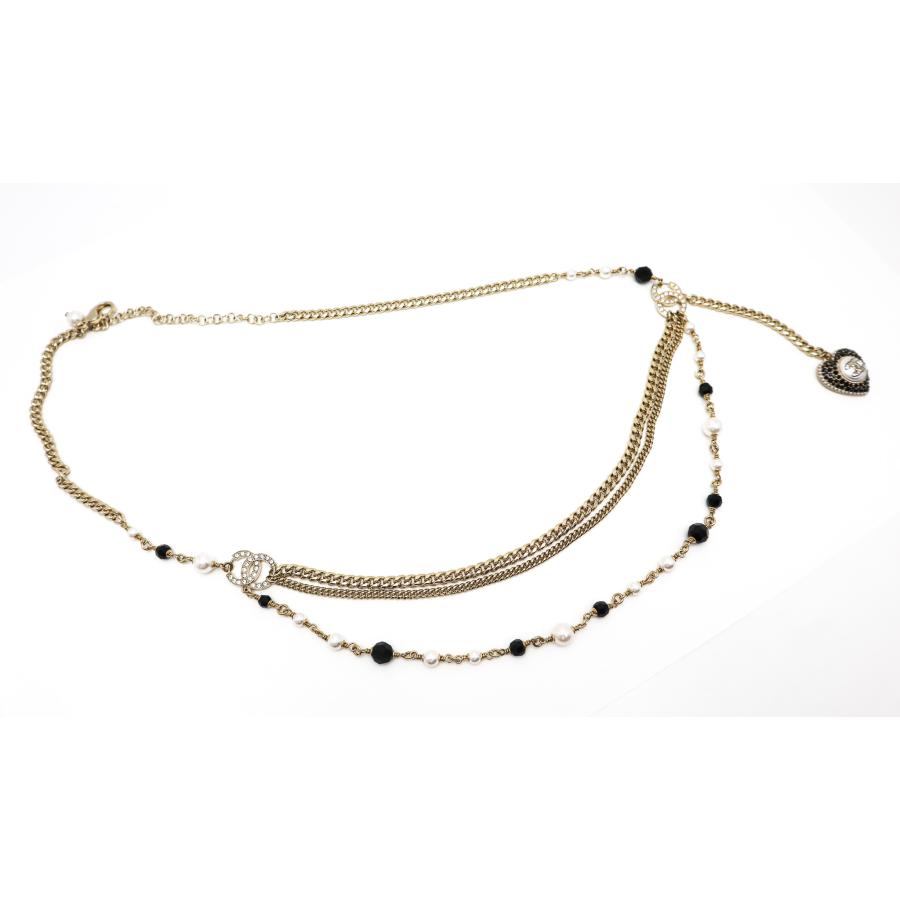 CHANELヴィンテージ　チェーンベルト　ハート　95P ベルト　ゴールド CHANEL（シャネル） チェーンベルト ハート ゴールド金具 ココマーク