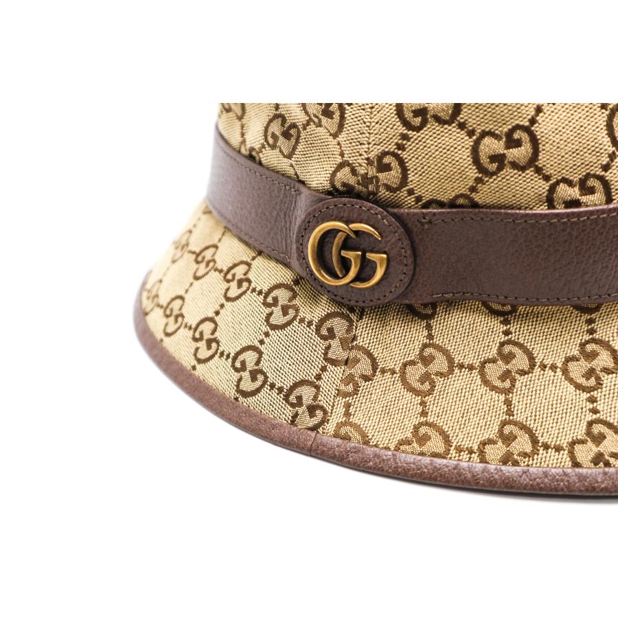 GUCCI グッチ GGキャンパス フェドラハット バケットハット キャップ 