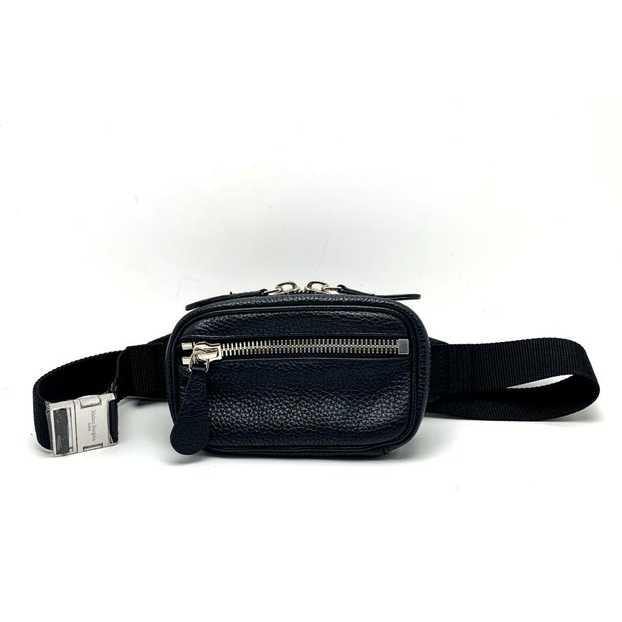 Maison Margiela メゾンマルジェラ 黒 ベルトバック ウエスト Maison Margiela メゾンマルジェラ 黒 ベルトバック ウエスト