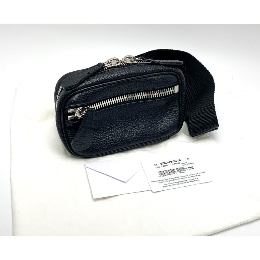 Maison Margiela メゾンマルジェラ 黒 ベルトバック ウエスト Maison Margiela メゾンマルジェラ 黒 ベルトバック ウエスト