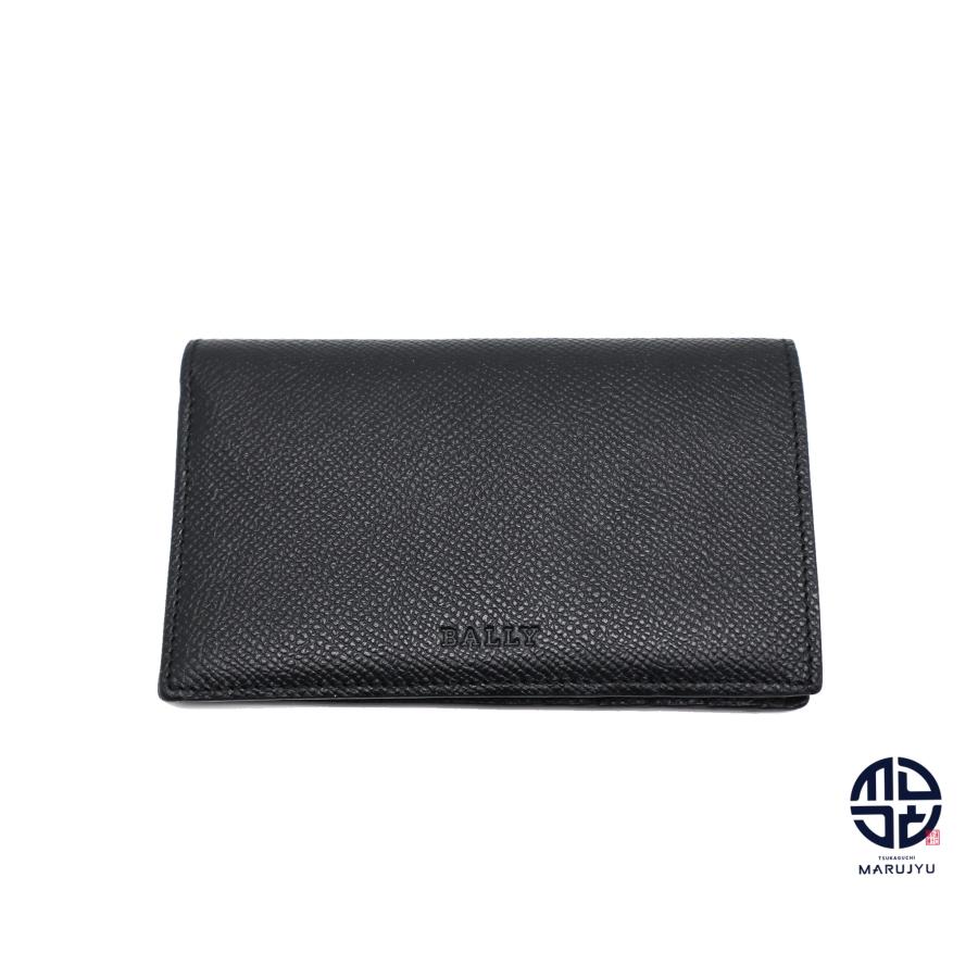 新品未使用　BALLY ブラック ケース　キーリング　カードケース Bally（バリー） 黒 ブラック 2つ折りカードケース : 塚口丸十質舗