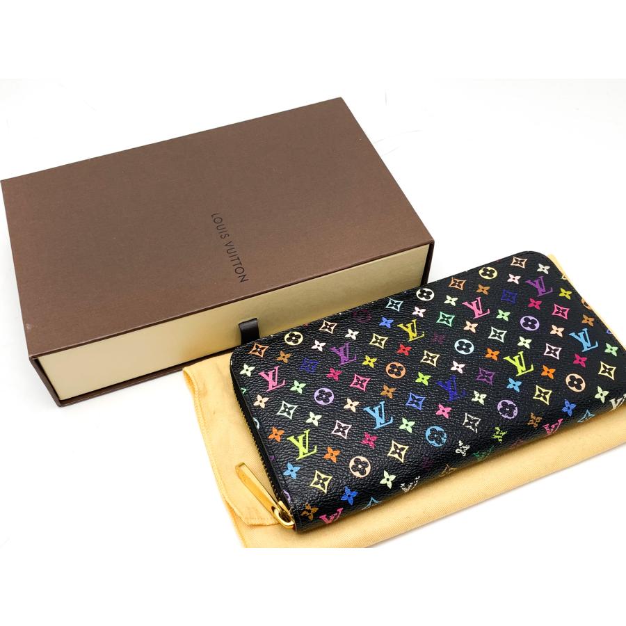 LOUIS VUITTON ルイヴィトン マルチカラー ノワール ジッピー LOUIS VUITTON ルイヴィトン マルチカラー ノワール ジッピー