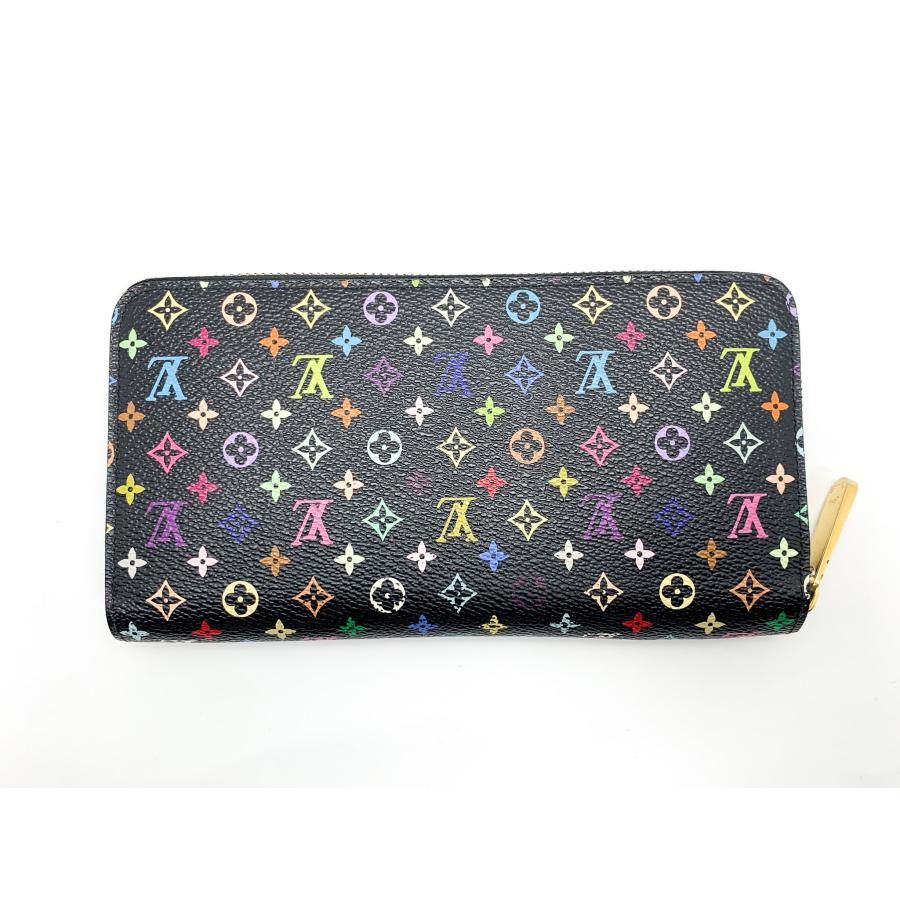 LOUIS VUITTON ルイヴィトン マルチカラー ノワール ジッピーウォレット M60243 長財布 サイフ｜marujyu78-brand｜02