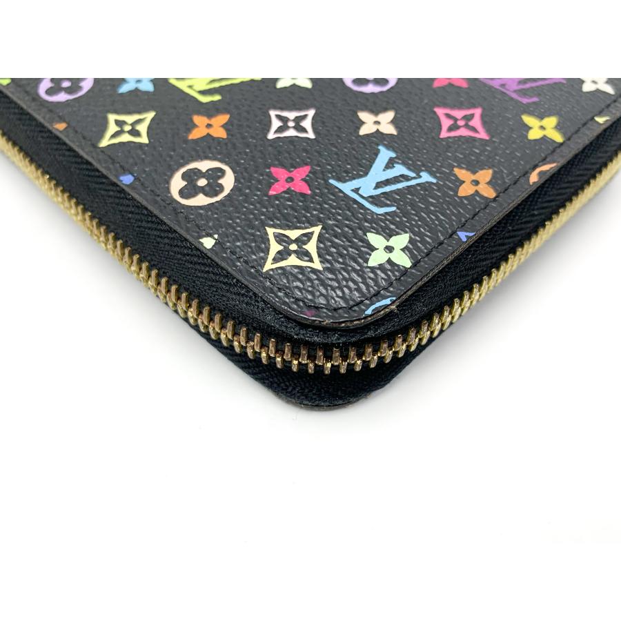 LOUIS VUITTON ルイヴィトン マルチカラー ノワール ジッピーウォレット M60243 長財布 サイフ｜marujyu78-brand｜05