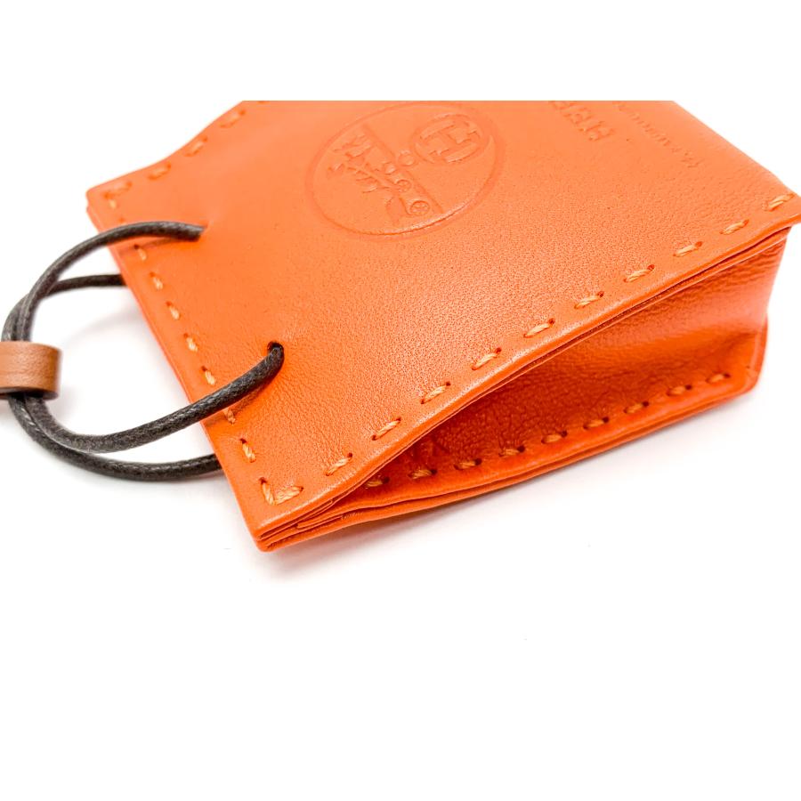 HERMES（エルメス） サックオランジュ オレンジ バックチャーム